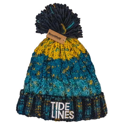 Tide Lines Bobble Hat