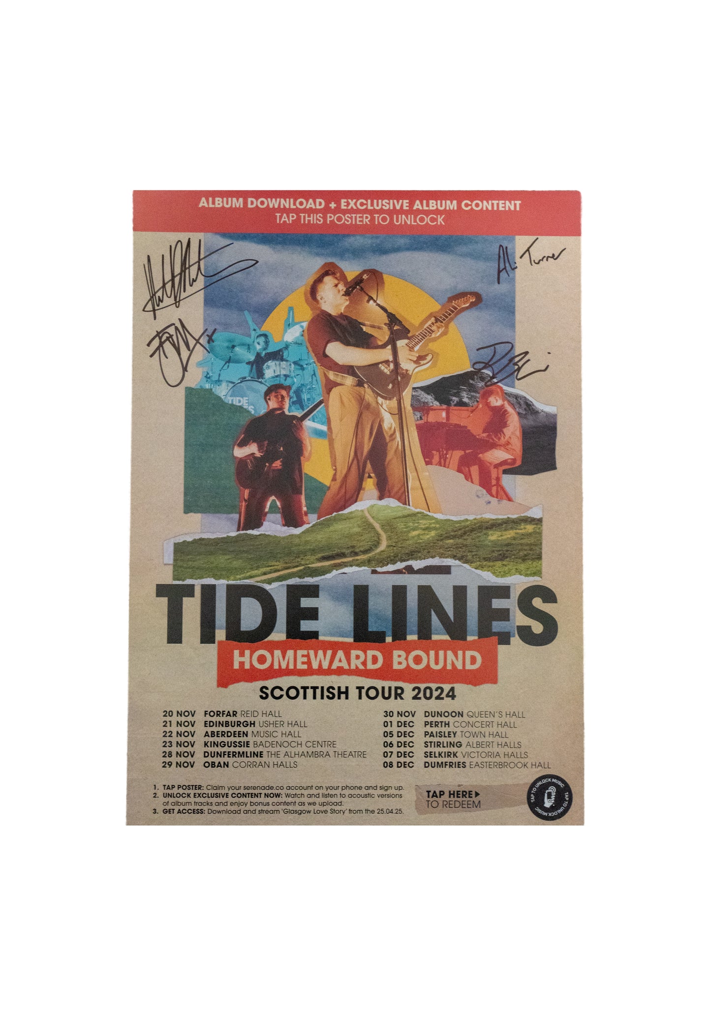 Smart Format - Signed Tour Poster